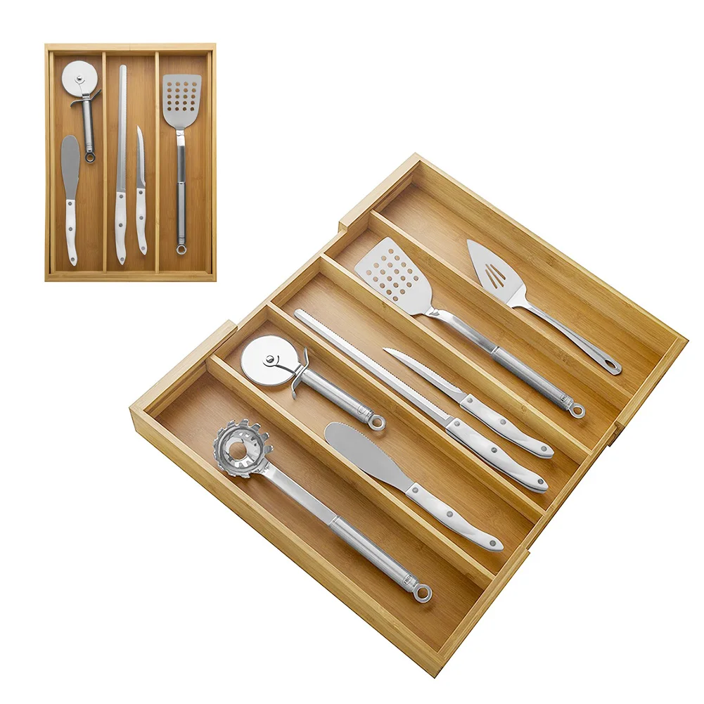Bamboo tableware retractable drawer partition drawer storage box cutlery tray kitchen multi-function drawer cutlery storage rack
Bamboo tableware retractable drawer partition drawer storage box cutlery tray kitchen multi-function drawer cutlery storage rack