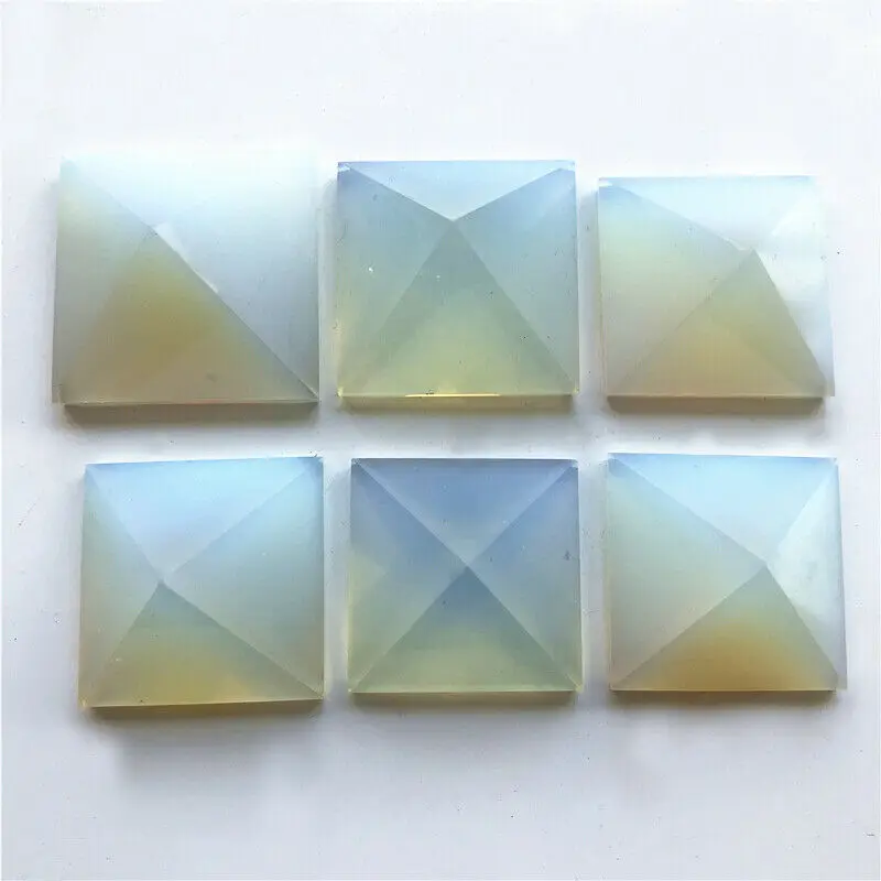 1 Piece Natural White Opal Stone Pyramid Crystal Energy Point Meditation Wand Decoration Natural Quartz Crystals
1 Piece Natural White Opal Stone Pyramid Crystal Energy Point Meditation Wand Decoration Natural Quartz Crystals