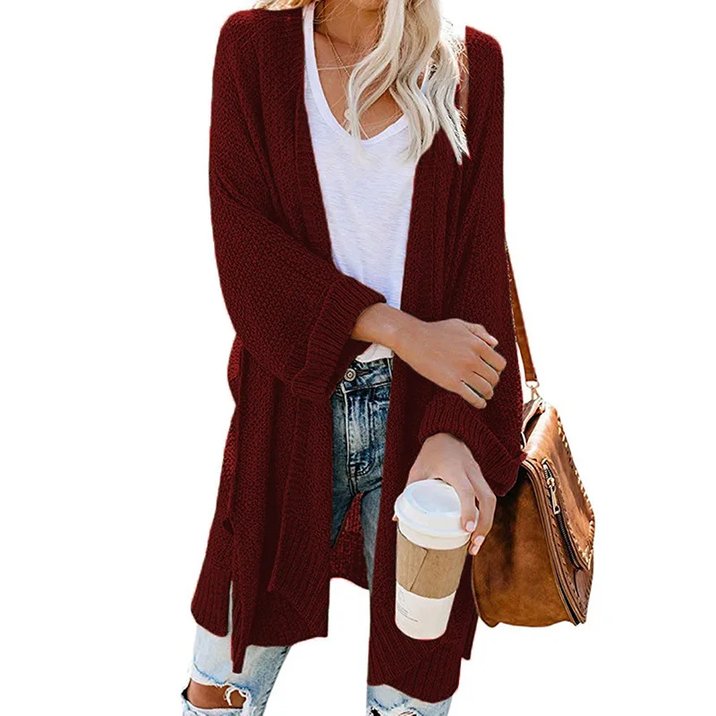 2021 new European and beautiful style knit sweater, long split sleeves cardigan sweater
2021 new European and beautiful style knit sweater, long split sleeves cardigan sweater