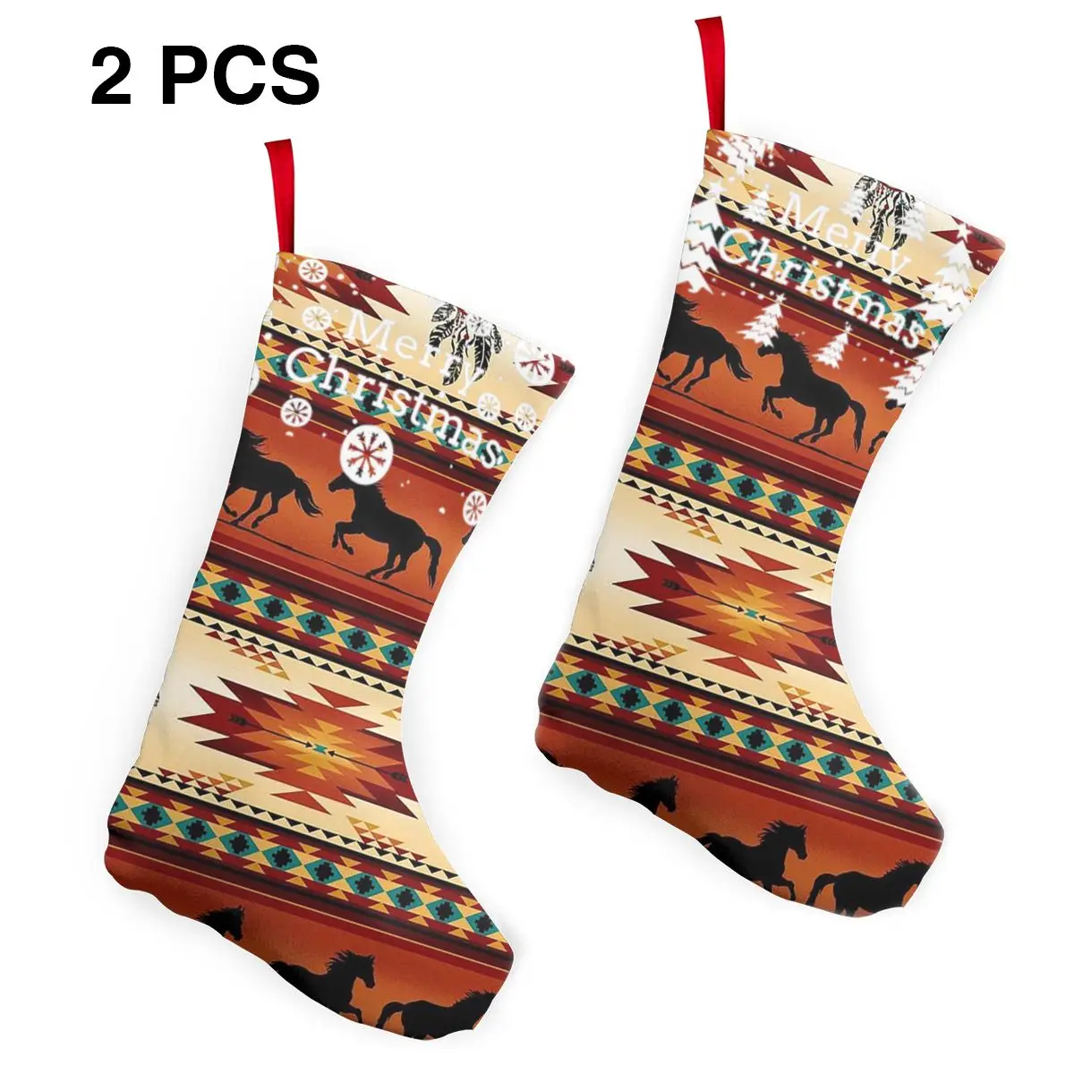 Western Horses Vintage Rustic Christmas Stockings Large Size Holiday Home Decor Xmas Hanging Bags
Western Horses Vintage Rustic Christmas Stockings Large Size Holiday Home Decor Xmas Hanging Bags