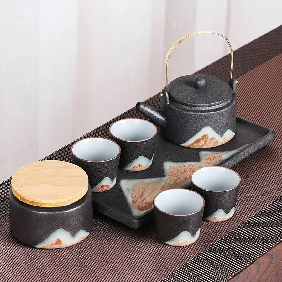 Portable Afternoon Tea Set Kung Fu Tea Set Dinner Sets Porcelain Modern Tea Set Luxury Travel Japanese Conjunto Household DE50C
Portable Afternoon Tea Set Kung Fu Tea Set Dinner Sets Porcelain Modern Tea Set Luxury Travel Japanese Conjunto Household DE50C