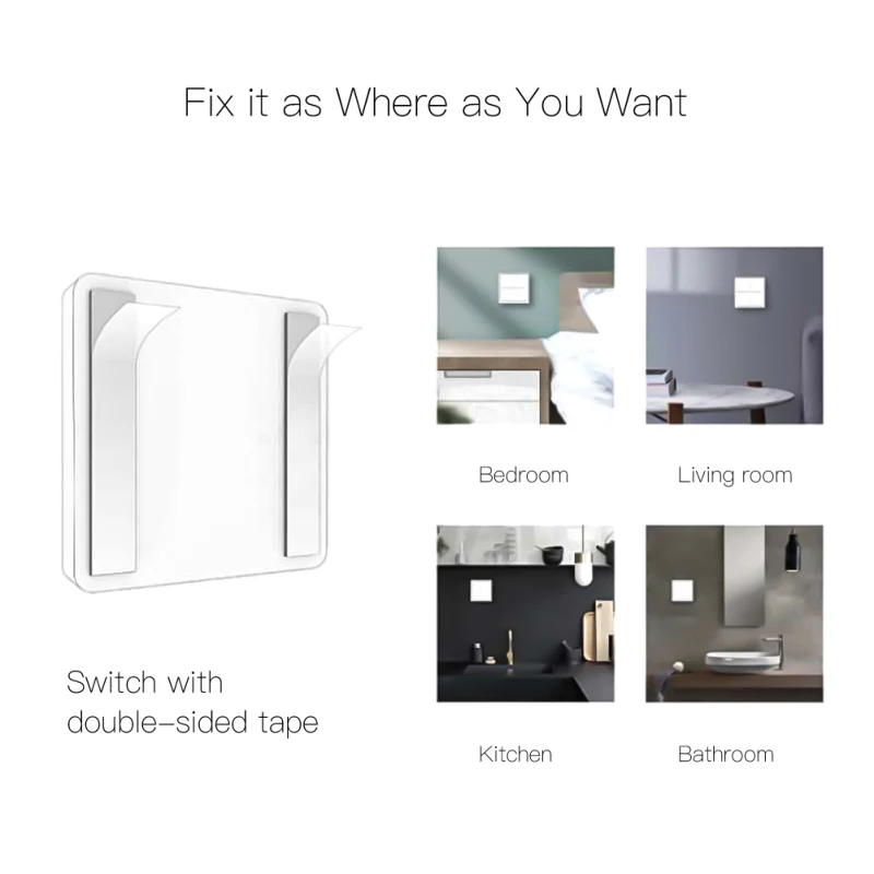 ZigBee 4Gang Smart DIY Switch Wireless Switches for Tuya Smart Life APP Remote Control Automation Work with Alexa Google Home
ZigBee 4Gang Smart DIY Switch Wireless Switches for Tuya Smart Life APP Remote Control Automation Work with Alexa Google Home