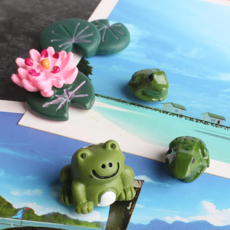 Lotus Pond Moonlight Frog Painted Resin Magnetic Refrigerator Paste Lovely Washing Machine Paste Creative Home Decoration
Lotus Pond Moonlight Frog Painted Resin Magnetic Refrigerator Paste Lovely Washing Machine Paste Creative Home Decoration
