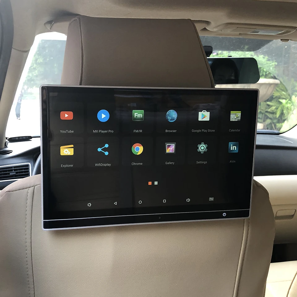 12 5 дюймовый WiFi Bluetooth система Android 9 0 подголовники ТВ монитор для Dodge Avenger USB