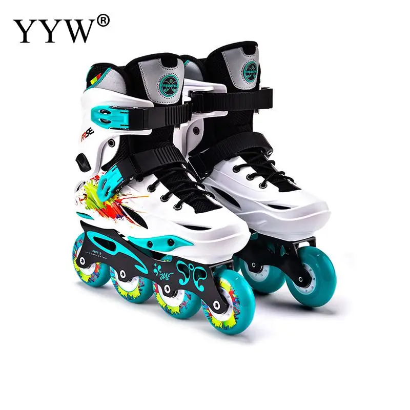 

Роликовые коньки взрослые кроссовки роликовые детские роликовые коньки для начинающих мужчин женщин мужчин обувь с регулируемыми колесам...