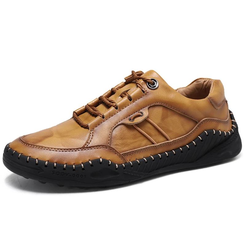 Brand 2021 New Arrivals Men's Handmade Leather Shoes Fashion Casual Loafers Large Size High Quality Non-slip Daily Footwear
Brand 2021 New Arrivals Men's Handmade Leather Shoes Fashion Casual Loafers Large Size High Quality Non-slip Daily Footwear