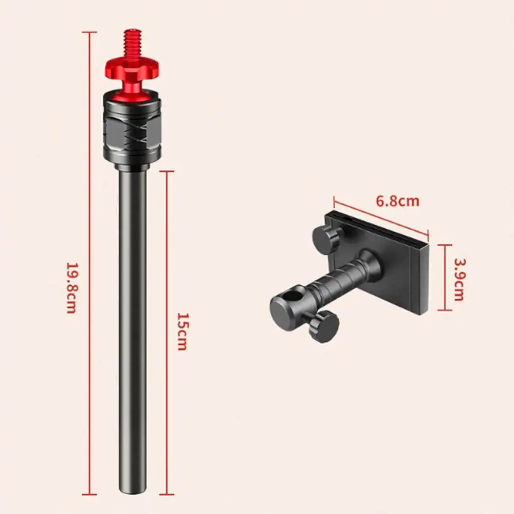Independent Basic Structure Quality Aluminum Alloy Night Fishing Light Bracket Outdoor Accessories 19.8cm in Length Stable 
Independent Basic Structure Quality Aluminum Alloy Night Fishing Light Bracket Outdoor Accessories 19.8cm in Length Stable