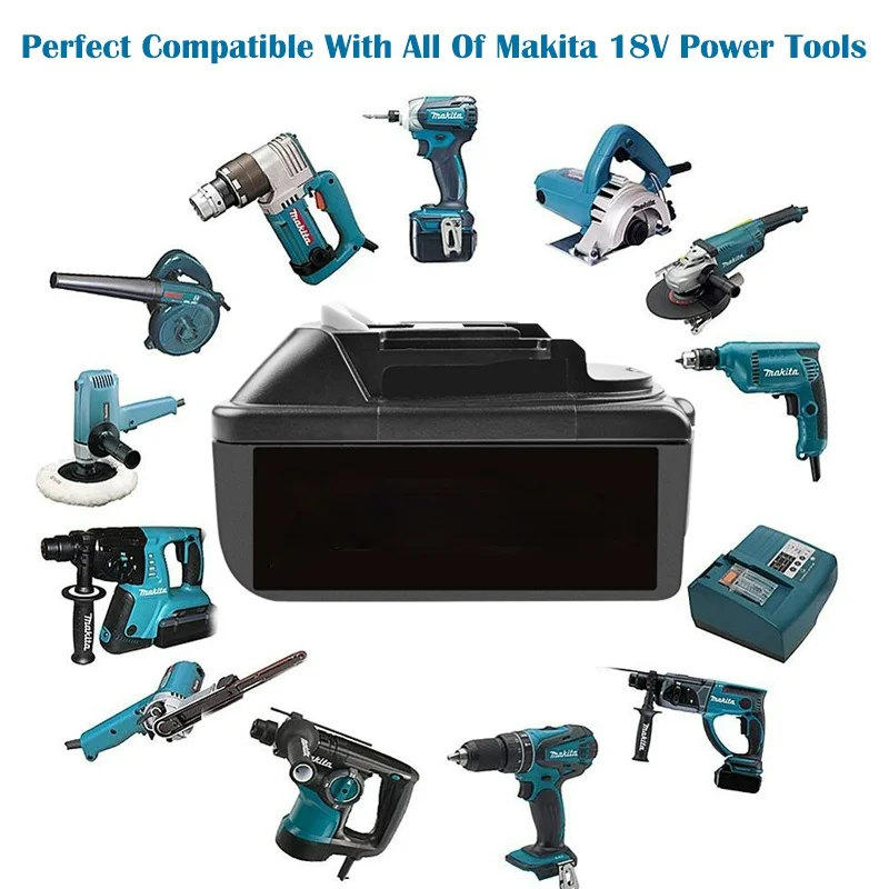 Bonacell 18V 4000mAh BL1830 Lithium Battery Pack Replacement for Makita Drill LXT400 194205-3 194309-1 BL1815 BL1840 BL1850 L30 
Bonacell 18V 4000mAh BL1830 Lithium Battery Pack Replacement for Makita Drill LXT400 194205-3 194309-1 BL1815 BL1840 BL1850 L30