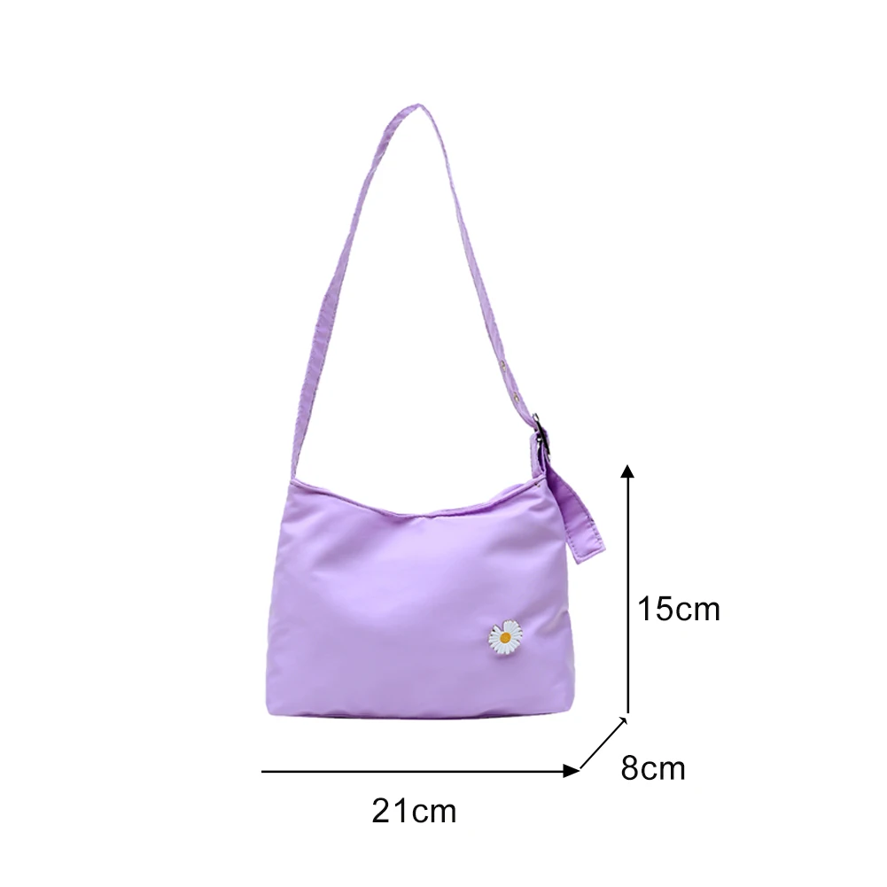 Simple Canvas Women Handbag Daisy Flower Travel Daily Totes Portable Ladies Casual Underarm Shoulder Bags Female Purse
Simple Canvas Women Handbag Daisy Flower Travel Daily Totes Portable Ladies Casual Underarm Shoulder Bags Female Purse