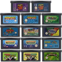 32 Bit Video Game Cartridge Console Card for Nintendo GBA Mariold Kart Golf Tennis Party Luig US/EU Version Mari Series Edition
32 Bit Video Game Cartridge Console Card for Nintendo GBA Mariold Kart Golf Tennis Party Luig US/EU Version Mari Series Edition