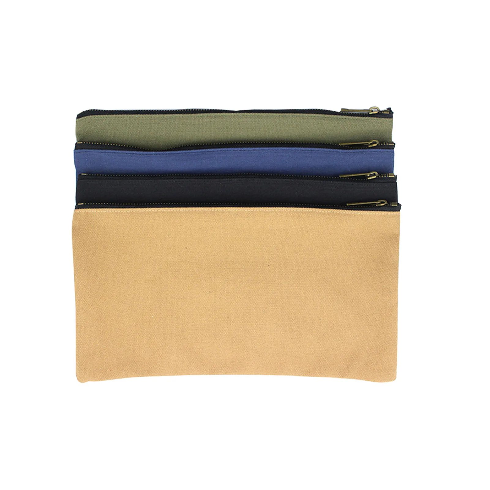 4pcs Multipurpose Zipper Lightweight Heavy Duty Single Layer Tool Bag Gift Outdoor Canvas Pouch Small Things Organizer Portable
4pcs Multipurpose Zipper Lightweight Heavy Duty Single Layer Tool Bag Gift Outdoor Canvas Pouch Small Things Organizer Portable