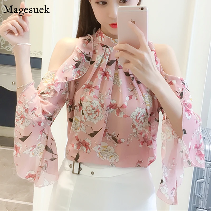 2021 Autumn New Butterfly Sleeve Chiffon Blouse Women Loose Floral Casual Shirts Women Pullover Off Shoulder Womans Tops 9374 50
2021 Autumn New Butterfly Sleeve Chiffon Blouse Women Loose Floral Casual Shirts Women Pullover Off Shoulder Womans Tops 9374 50