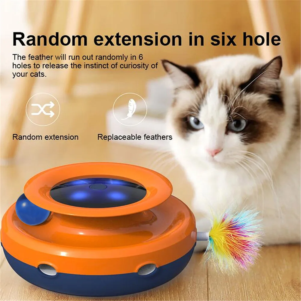 Automatic Feather Cat Toys Funny Pet Magical Feather Storage Box Training Hunting Electric Pet Cats Supplies Kit
Automatic Feather Cat Toys Funny Pet Magical Feather Storage Box Training Hunting Electric Pet Cats Supplies Kit