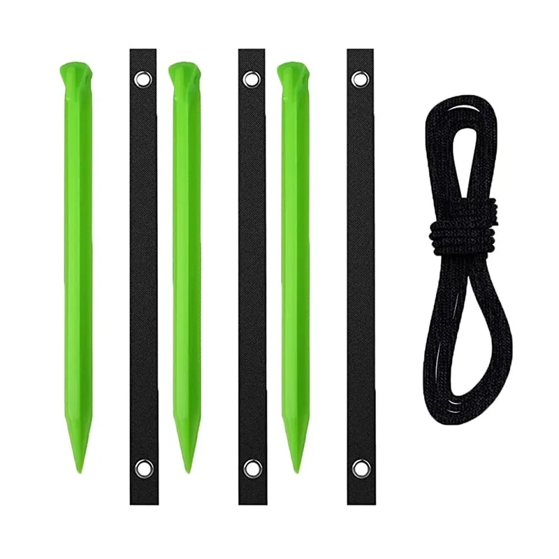 Reusable Tree Stake Kit Ground Anchored Climbing Vine Garden Plant With Rope Support Heavy Duty Sturdy Greenhouse Farm Fixation 
Reusable Tree Stake Kit Ground Anchored Climbing Vine Garden Plant With Rope Support Heavy Duty Sturdy Greenhouse Farm Fixation