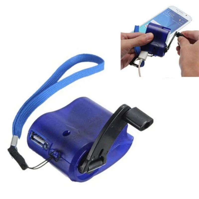Universal Portable Manual Outdoor Phone Emergency Charger Portable Hand Power USB Dynamo Crank Gifts
Universal Portable Manual Outdoor Phone Emergency Charger Portable Hand Power USB Dynamo Crank Gifts