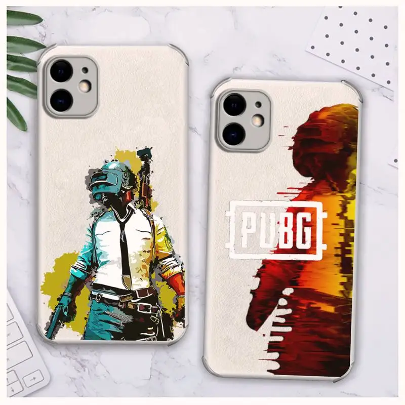 PUBG hot game Phone Case Lambskin Leather For iphone 12 11 8 7 6 XR X XS PLUS MINI PLUS PRO MAX Shockproof 
PUBG hot game Phone Case Lambskin Leather For iphone 12 11 8 7 6 XR X XS PLUS MINI PLUS PRO MAX Shockproof