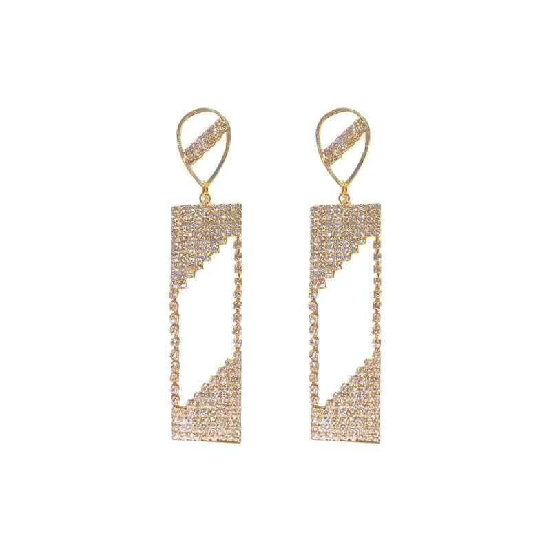 Hot Shiny Geometrical Big Square Dangle Drop Earrings Fashion Jewelry for Women Evening Dress Accessories
Hot Shiny Geometrical Big Square Dangle Drop Earrings Fashion Jewelry for Women Evening Dress Accessories