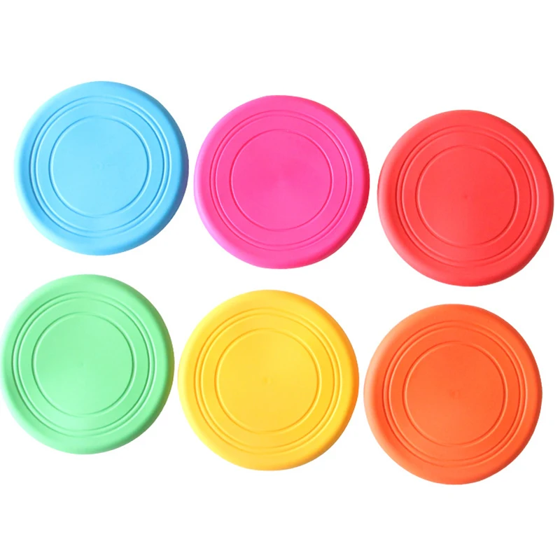 18cm Diameter Pet Dog Flying Discs Silica Gel Environmental Pet Toys Outdoor Soft Frisbee Puppy Training Interactive Big Dog Toy
18cm Diameter Pet Dog Flying Discs Silica Gel Environmental Pet Toys Outdoor Soft Frisbee Puppy Training Interactive Big Dog Toy