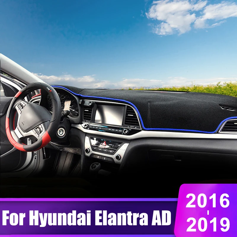 Для Hyundai Elantra AD 2016 2017 2018 2019 приборной панели автомобиля крышка коврики Избегайте светильник Pad инструмент платформы стол ковры автомобильные...
Для Hyundai Elantra AD 2016 2017 2018 2019 приборной панели автомобиля крышка коврики Избегайте светильник Pad инструмент платформы стол ковры автомобильные...