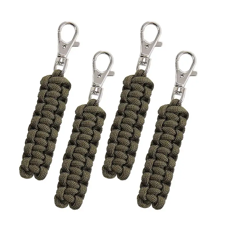 4 Hand-Woven Outdoor Climbing Key Chain Key Holder Organizer Clip Folder Keyring Keychain Tool Gift XR-Hot
4 Hand-Woven Outdoor Climbing Key Chain Key Holder Organizer Clip Folder Keyring Keychain Tool Gift XR-Hot