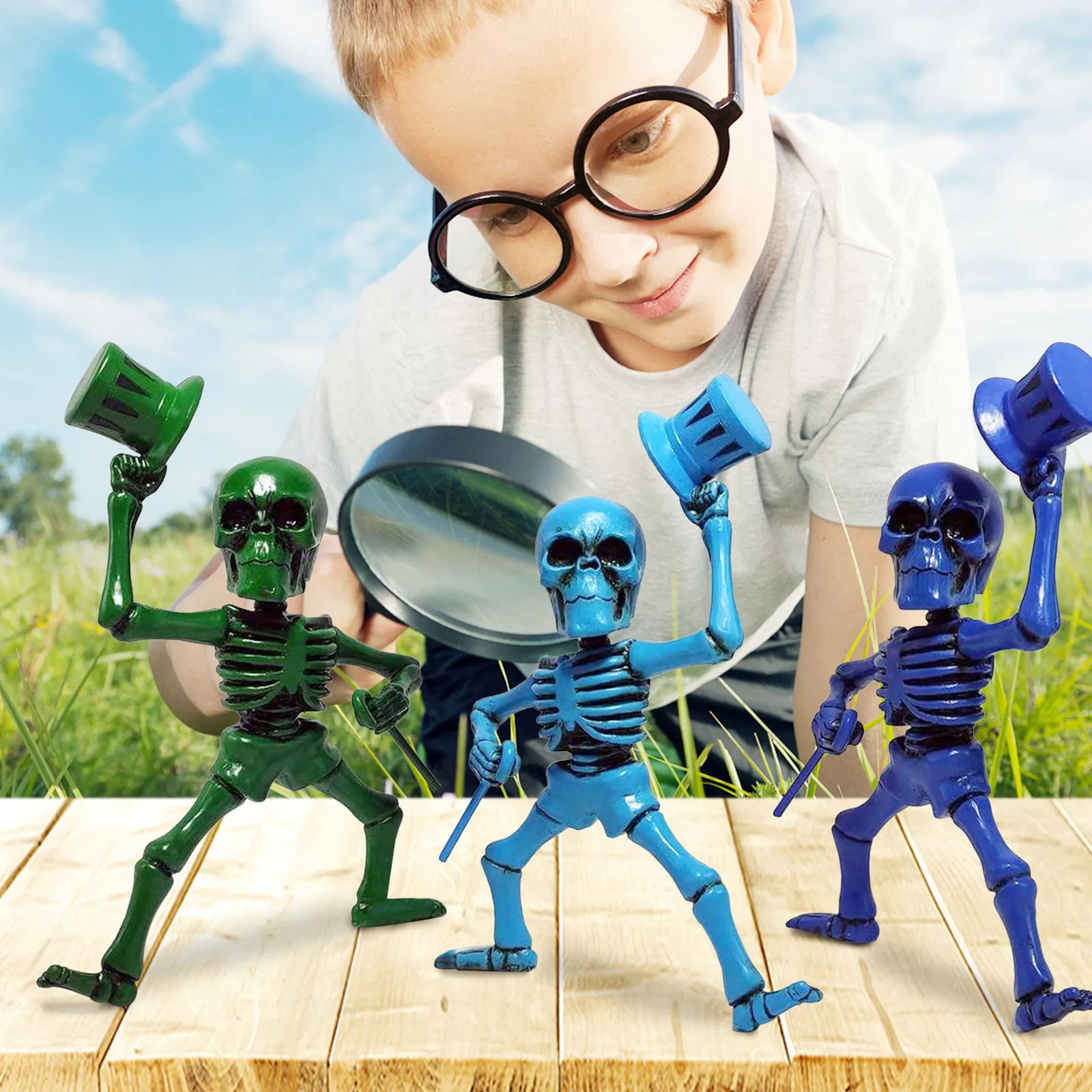 1pcs Home Decoration Sculpture Dancing Skeletons Green Blue Dee Dancing Skeletons Bobblehead Set Home Decor Supplies Random Toys
1pcs Home Decoration Sculpture Dancing Skeletons Green Blue Dee Dancing Skeletons Bobblehead Set Home Decor Supplies Random Toys