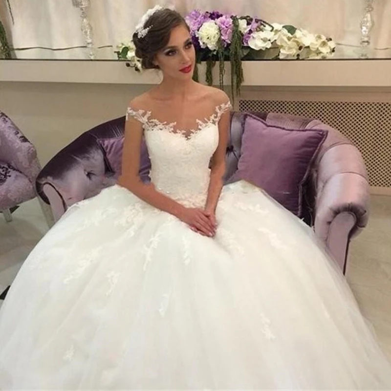 2016 White Princess Wedding Dresses Ball Gown Floor Length Off Shoulder Lace Bridal Bride Wedding Gowns Vestidos De Noiva
2016 White Princess Wedding Dresses Ball Gown Floor Length Off Shoulder Lace Bridal Bride Wedding Gowns Vestidos De Noiva