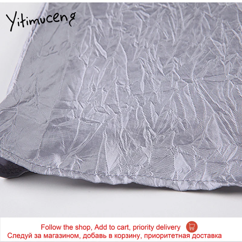 Yitimuceng Blue Blouse Women Button Up Shirts Flying Sleeve Square Collar Solid Clothes 2021 Summer Fashion New Chiffon Tops
Yitimuceng Blue Blouse Women Button Up Shirts Flying Sleeve Square Collar Solid Clothes 2021 Summer Fashion New Chiffon Tops