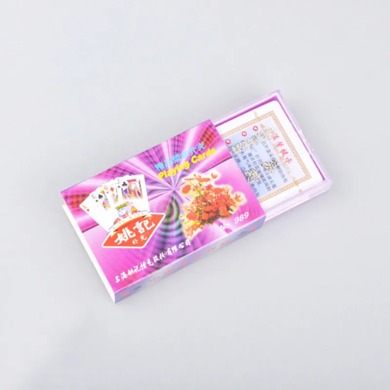 New High-end Plastic Box Poker Durable Game Entertainment 
New High-end Plastic Box Poker Durable Game Entertainment