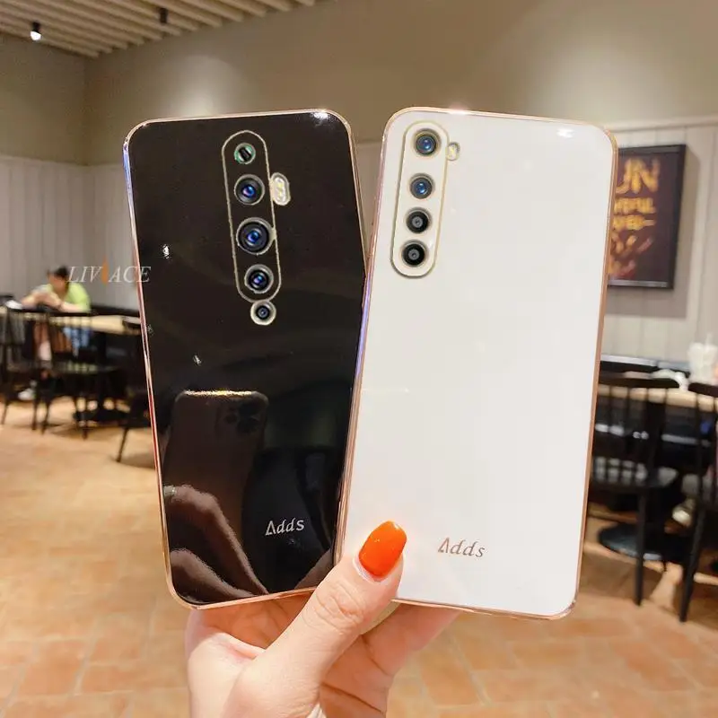 Luxury Square Plating Silicone Phone Case For Oppo Reno2 z 2z 2 Reno 3 4 5 6 Pro Plus 4 se Find X3 K9 R11s R11 Mirror Back Cover
Luxury Square Plating Silicone Phone Case For Oppo Reno2 z 2z 2 Reno 3 4 5 6 Pro Plus 4 se Find X3 K9 R11s R11 Mirror Back Cover