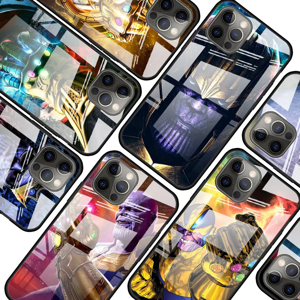 Thanos marvel hero for Apple iPhone 12 Pro Max Mini 11 Pro XS Max X XR 6S 6 7 8 Plus Luxury Tempered Glass Phone Case
Thanos marvel hero for Apple iPhone 12 Pro Max Mini 11 Pro XS Max X XR 6S 6 7 8 Plus Luxury Tempered Glass Phone Case
