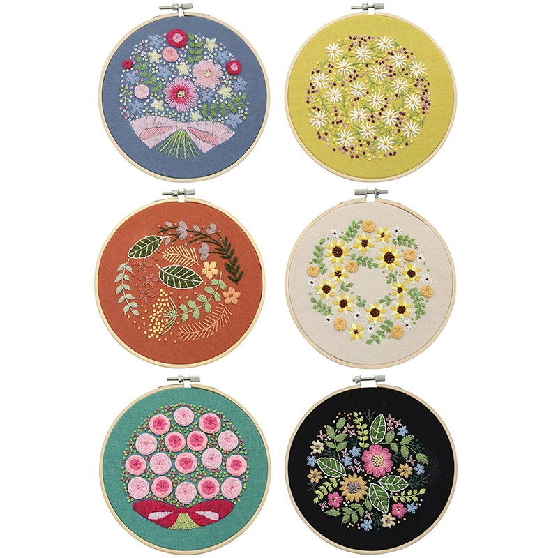 DIY Embroidery Plants Cherry Tree Handwork Needlework for Beginner Cross Stitch kit Ribbon Painting Embroidery Hoop Home Decor
DIY Embroidery Plants Cherry Tree Handwork Needlework for Beginner Cross Stitch kit Ribbon Painting Embroidery Hoop Home Decor