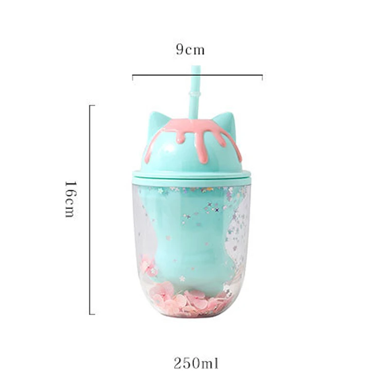 Water bottle cute personality cat paw plastic cup cute cartoon ins photo posing creative straw cup gift office school home
Water bottle cute personality cat paw plastic cup cute cartoon ins photo posing creative straw cup gift office school home