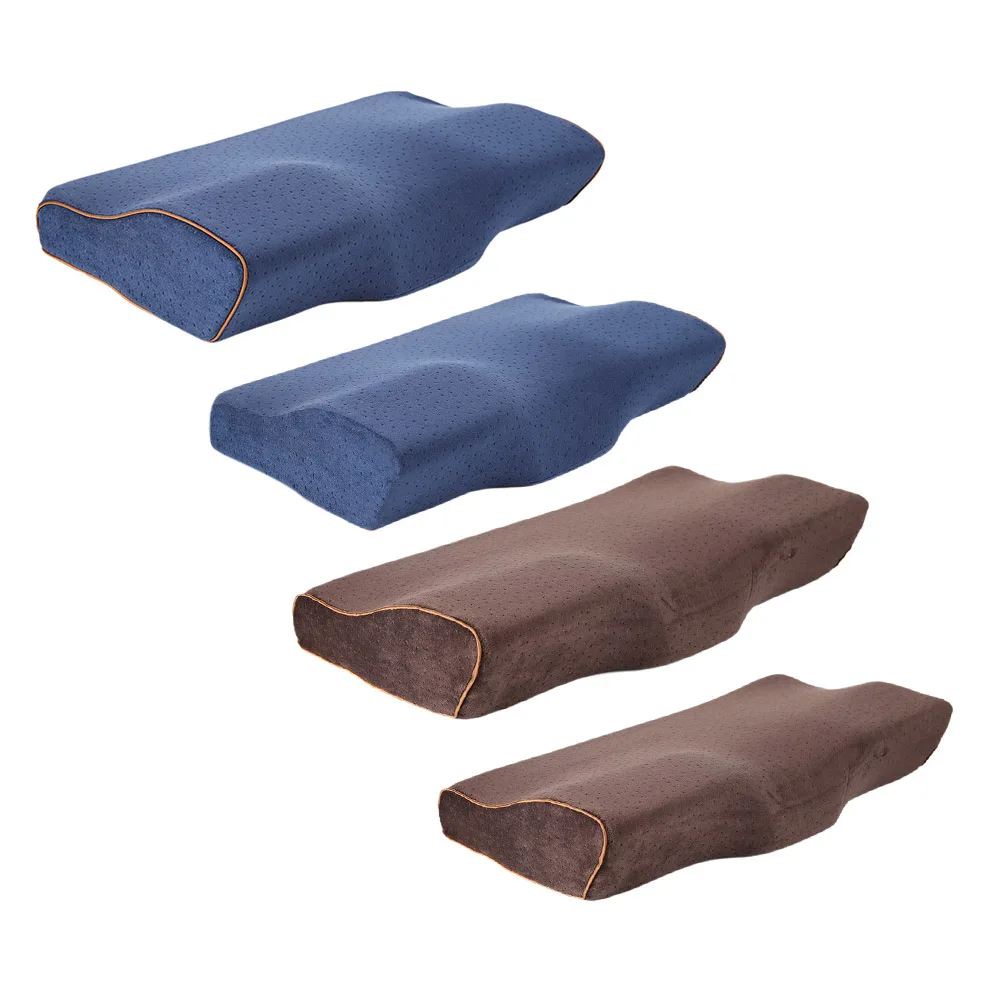 Butterfly design Memory Pillow Neck protection Slow Rebound Memory Foam Pillow Health Care Cervical Orthopedic Neck Foam Pillows
Butterfly design Memory Pillow Neck protection Slow Rebound Memory Foam Pillow Health Care Cervical Orthopedic Neck Foam Pillows