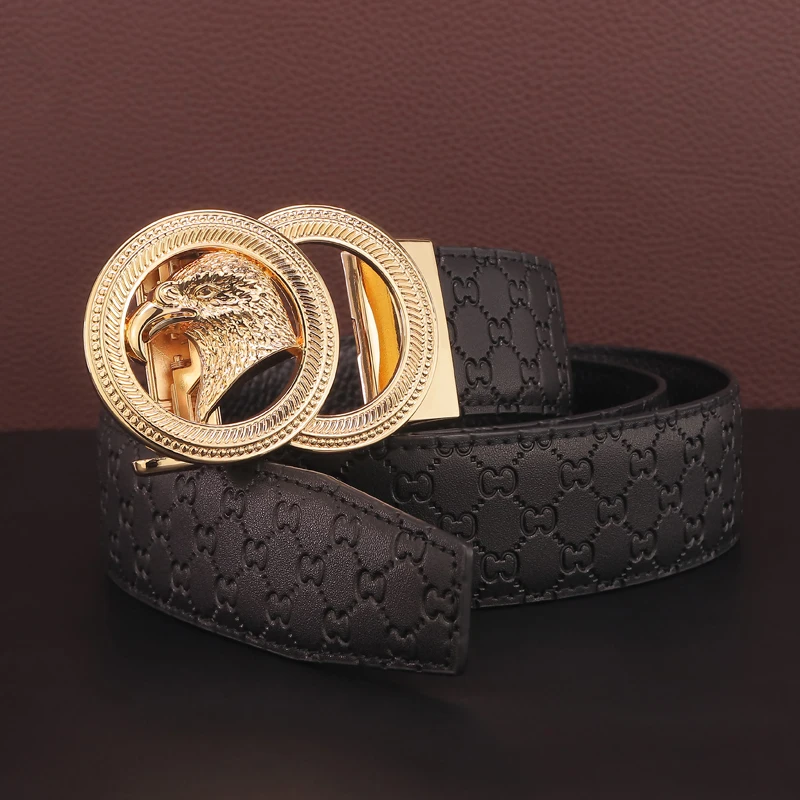 High Quality Animal Buckle Eagle Buckle Automatic Buckle Men's Belt Designer Belt Casual Leather Fashion Belt Cowhide 3.5cm
High Quality Animal Buckle Eagle Buckle Automatic Buckle Men's Belt Designer Belt Casual Leather Fashion Belt Cowhide 3.5cm