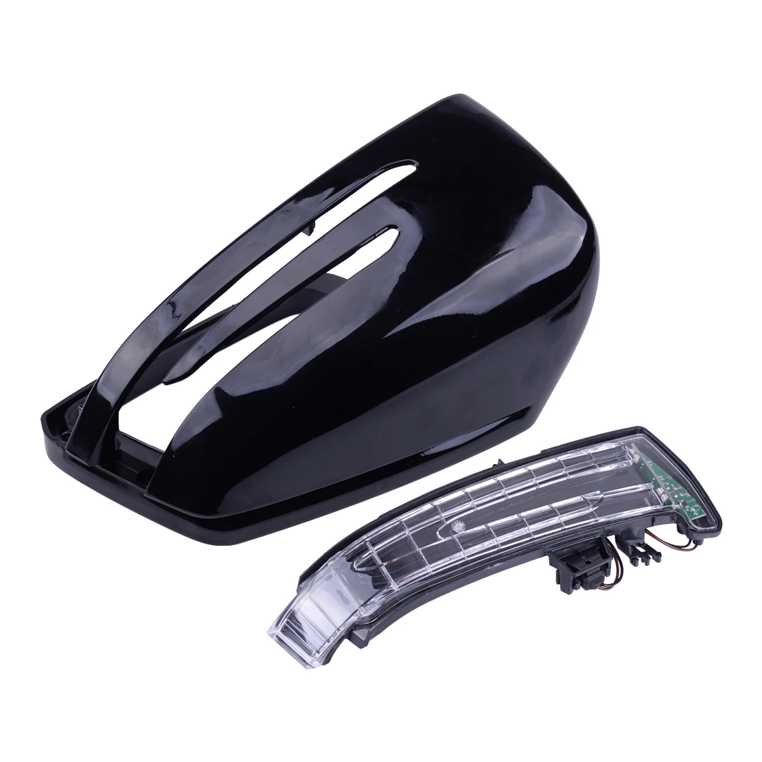 DWCX глянцевая черная крышка зеркала левого крыла и светильник индикатора лампа A2128100364 2129067401 подходит для Mercedes-Benz W204 W212 W221 
DWCX глянцевая черная крышка зеркала левого крыла и светильник индикатора лампа A2128100364 2129067401 подходит для Mercedes-Benz W204 W212 W221