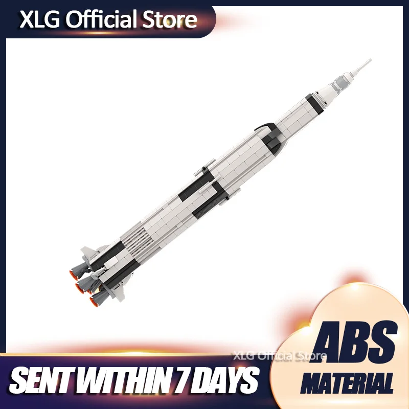 Saturn V 1:220 масштаб MOC строительные блоки коллекция креативная модель ракеты образовательные рождественские подарки игрушки для детей
Saturn V 1:220 масштаб MOC строительные блоки коллекция креативная модель ракеты образовательные рождественские подарки игрушки для детей