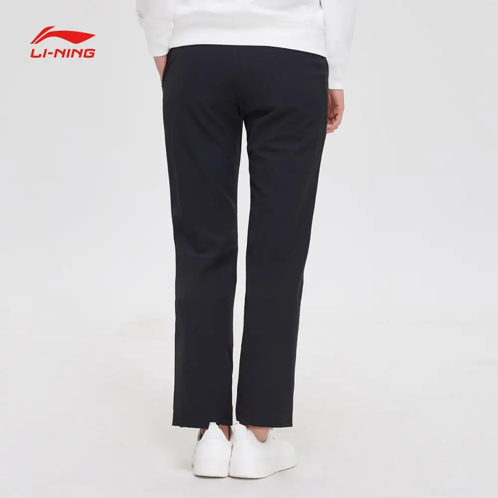 (Break Code)Li-Ning Women Training Pants Regular Fit 92% Polyester 8% Spandex LiNing li ning Sport Trousers AYKP014 WKY211 | Спорт и