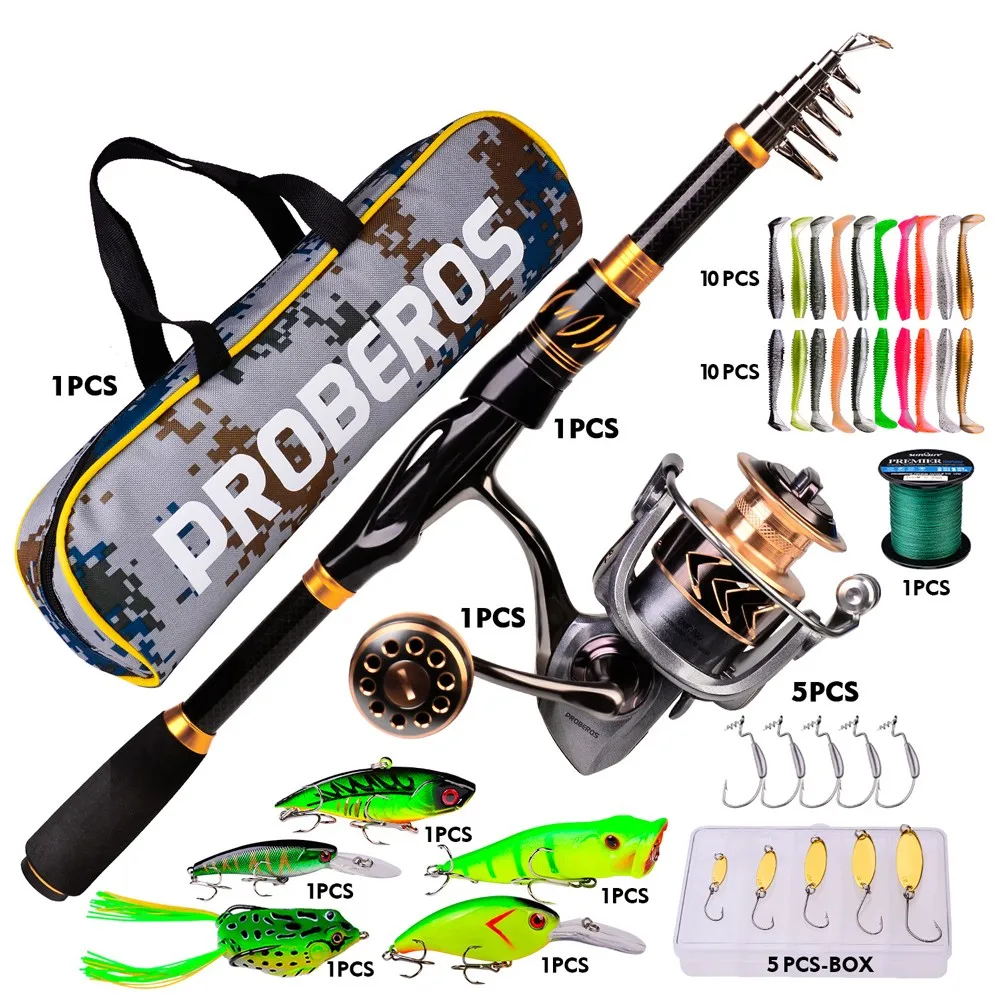Portable Fishing Rod Fishing Reel Combo 5.1:1 Ratio 11kg Max Drag 2.1m Telescopic Rod Kit Fishing Lures Hooks With Storage Bag
Portable Fishing Rod Fishing Reel Combo 5.1:1 Ratio 11kg Max Drag 2.1m Telescopic Rod Kit Fishing Lures Hooks With Storage Bag