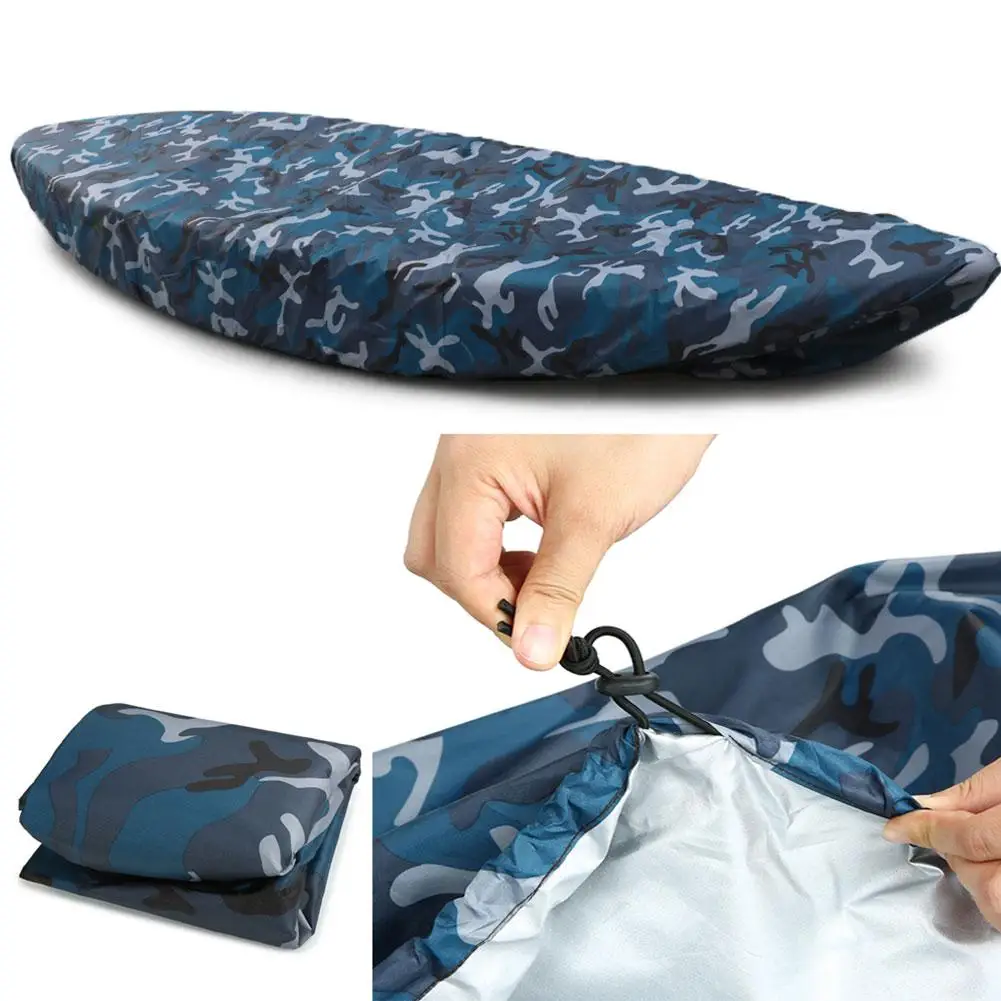 8 Sizes Universal Kayak Cover 210D Durable Oxford UV Resistant Waterproof Canoe Boat Storage Cover
8 Sizes Universal Kayak Cover 210D Durable Oxford UV Resistant Waterproof Canoe Boat Storage Cover