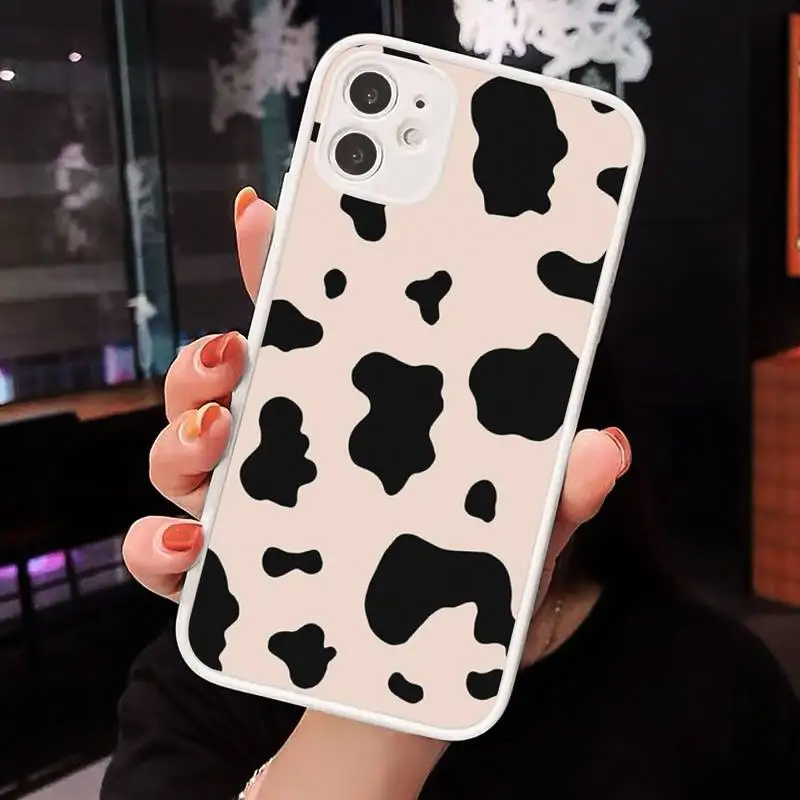 cool fashion pink cow pattern Phone Case Matte Transparent for iPhone 7 8 11 12 s mini pro X XS XR MAX Plus cover funda
cool fashion pink cow pattern Phone Case Matte Transparent for iPhone 7 8 11 12 s mini pro X XS XR MAX Plus cover funda