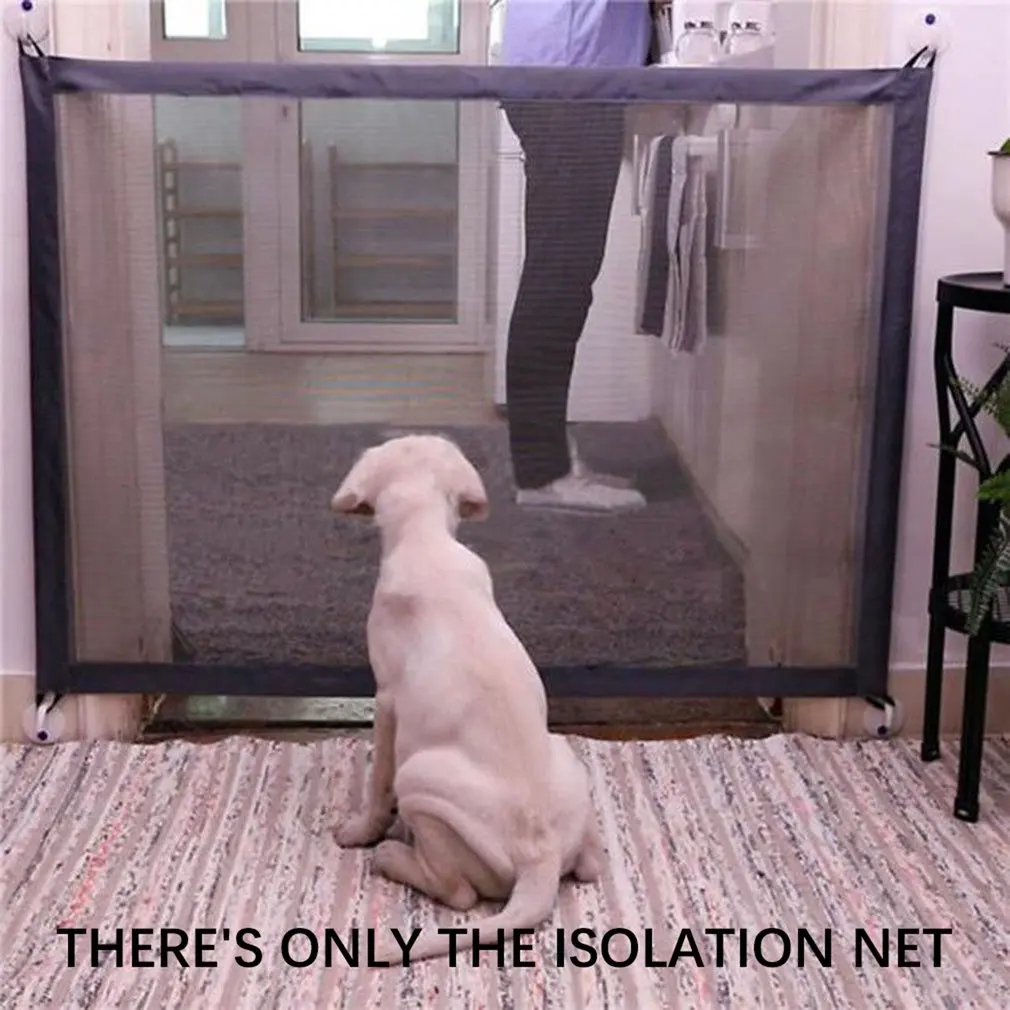 Pets Dog Cat Baby Safety Gate Mesh Fence Portable Guard Net Stairs Doors Dog net folding dog isolation fence
Pets Dog Cat Baby Safety Gate Mesh Fence Portable Guard Net Stairs Doors Dog net folding dog isolation fence