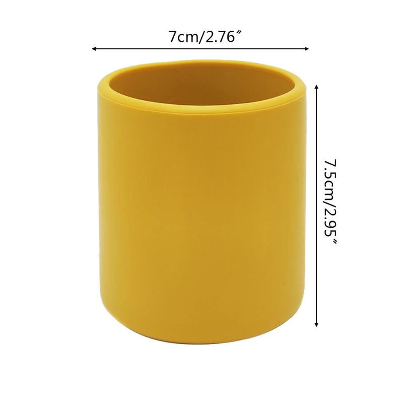 808E Baby Learning Drinking Cup BPA-free Heat-Resistant Silicone Infants Water Mug
808E Baby Learning Drinking Cup BPA-free Heat-Resistant Silicone Infants Water Mug