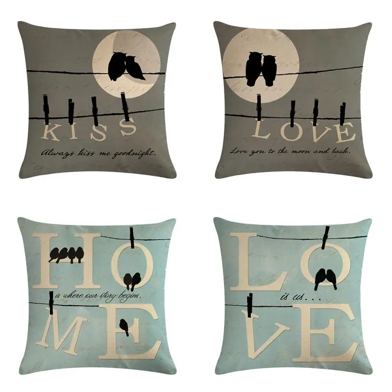 Little Birds Patterns Printed Throw Pillow Case Linen Pillowcases Decorative For Sofa Seat Cushion Cover Home Decor
Little Birds Patterns Printed Throw Pillow Case Linen Pillowcases Decorative For Sofa Seat Cushion Cover Home Decor