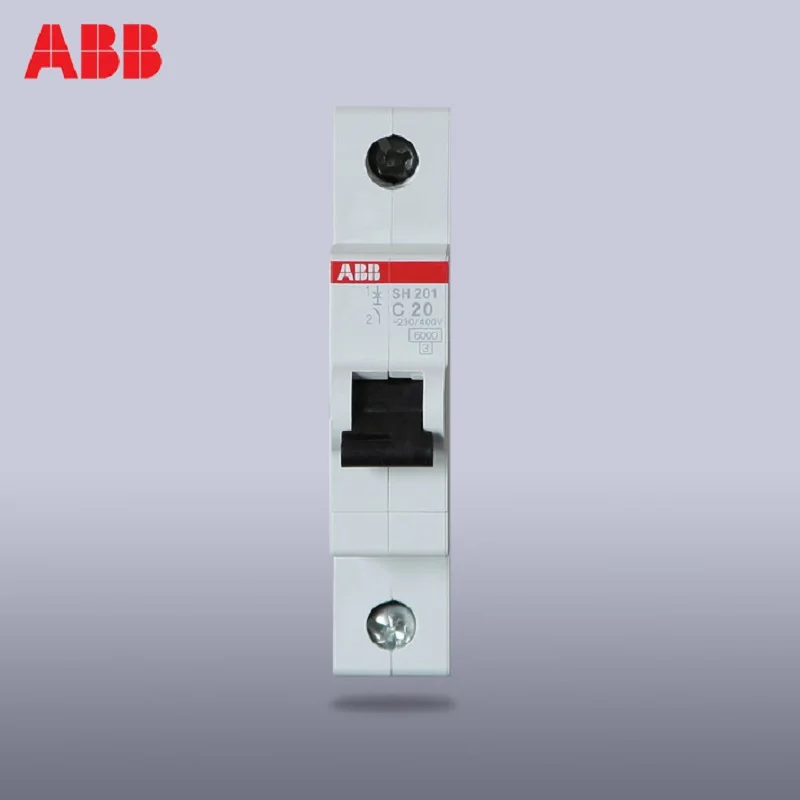 

ABB Miniature Circuit Breaker SH201 1P TYPE C 1A 2A 3A 4A 6A 10A 16A 20A 25A 32A 40A 50A 63A