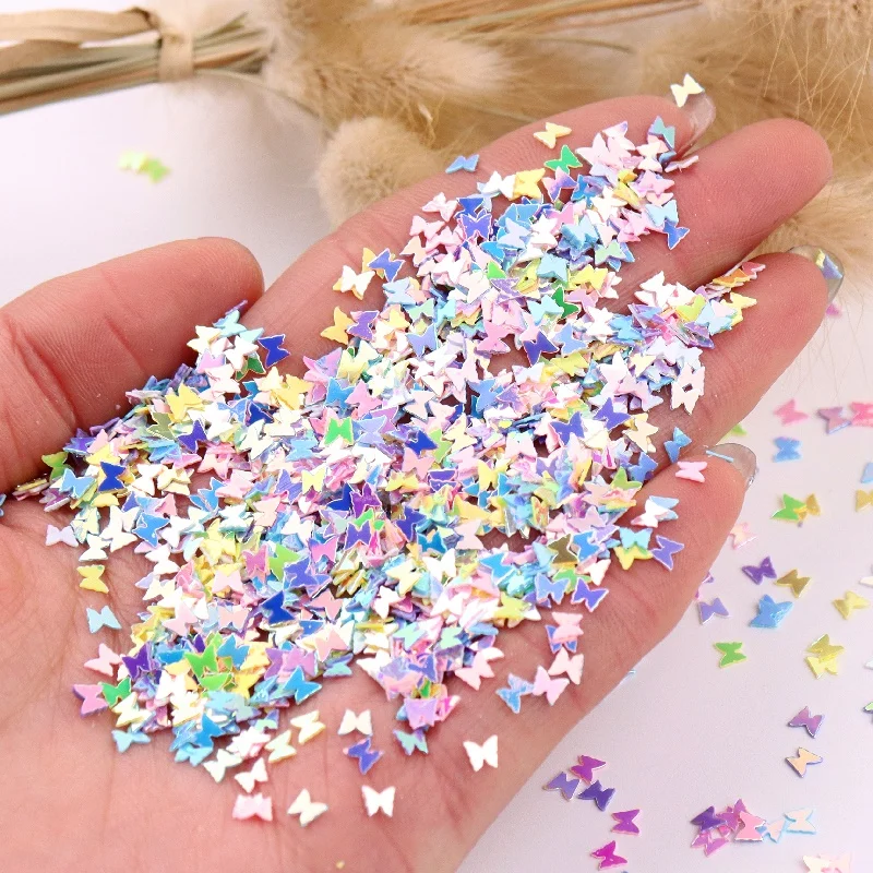 4mm Butterfly Sequins Mix Macaroon Glitter Sequin Paillettes For Nail Art Stationery Quicksand Fillings Jewelry DIY Making 10g
4mm Butterfly Sequins Mix Macaroon Glitter Sequin Paillettes For Nail Art Stationery Quicksand Fillings Jewelry DIY Making 10g