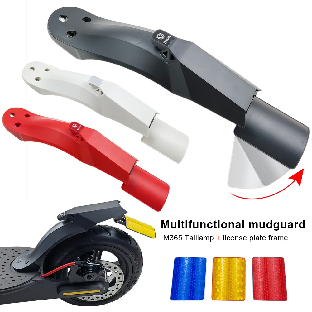 Electric Scooter Rear Fender Mudguard with Taillight Kit for Xiaomi M365/ Pro / Pro2 Electric Scooter Tail Fender
Electric Scooter Rear Fender Mudguard with Taillight Kit for Xiaomi M365/ Pro / Pro2 Electric Scooter Tail Fender