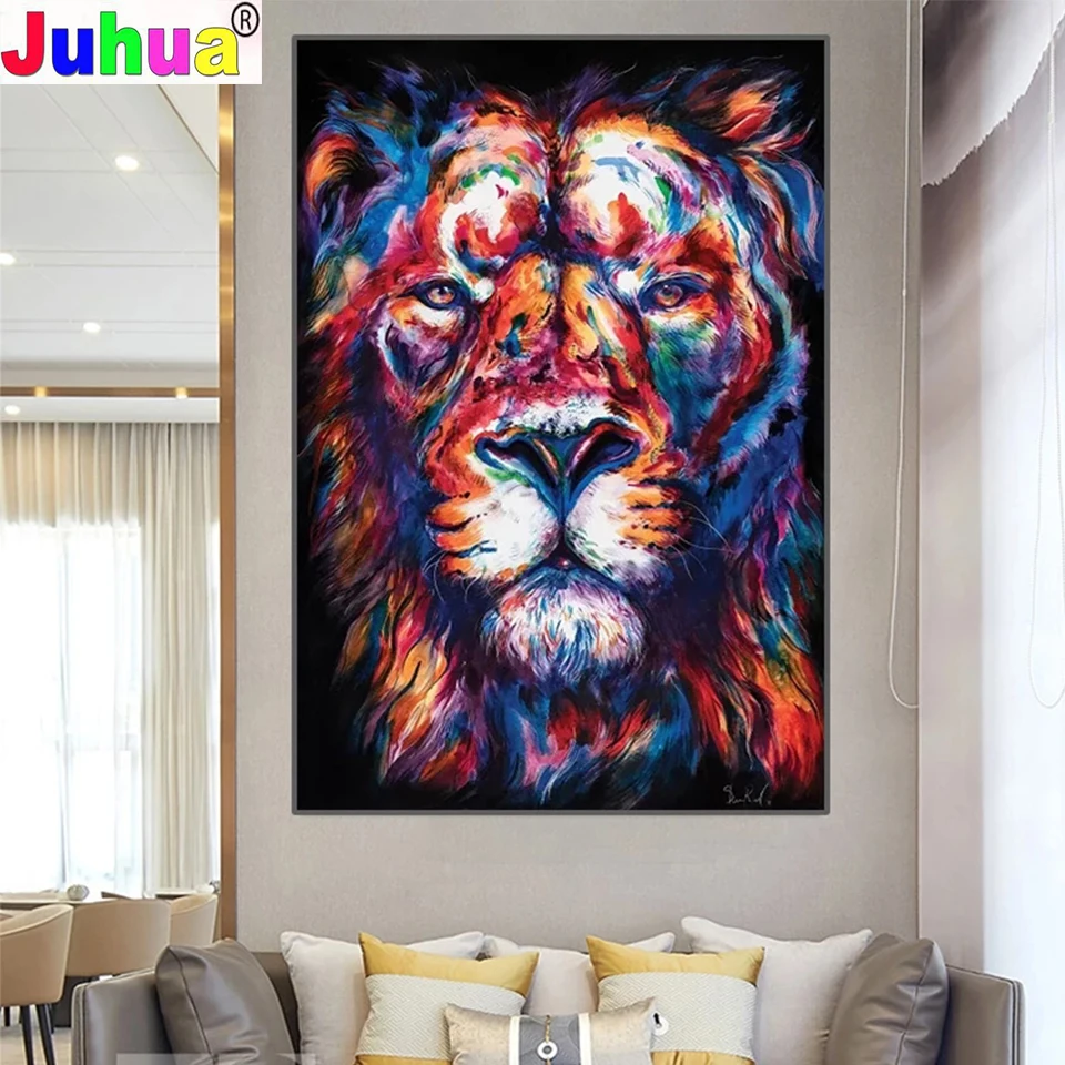 Алмазная живопись 5D «сделай сам», квадратная/круглая вышивка с африканскими животными, Лев, вышивка крестиком, животное, граффити, Декор, 100%
Алмазная живопись 5D «сделай сам», квадратная/круглая вышивка с африканскими животными, Лев, вышивка крестиком, животное, граффити, Декор, 100%