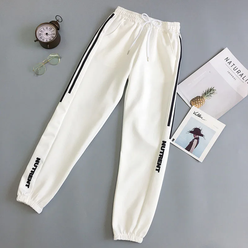Spring Sport Cargo Pants Plus Size 2XL Letter Embroidery Pants Women High Waist Streetwear Cool Girl Harajuku Hip Hop Pants
Spring Sport Cargo Pants Plus Size 2XL Letter Embroidery Pants Women High Waist Streetwear Cool Girl Harajuku Hip Hop Pants