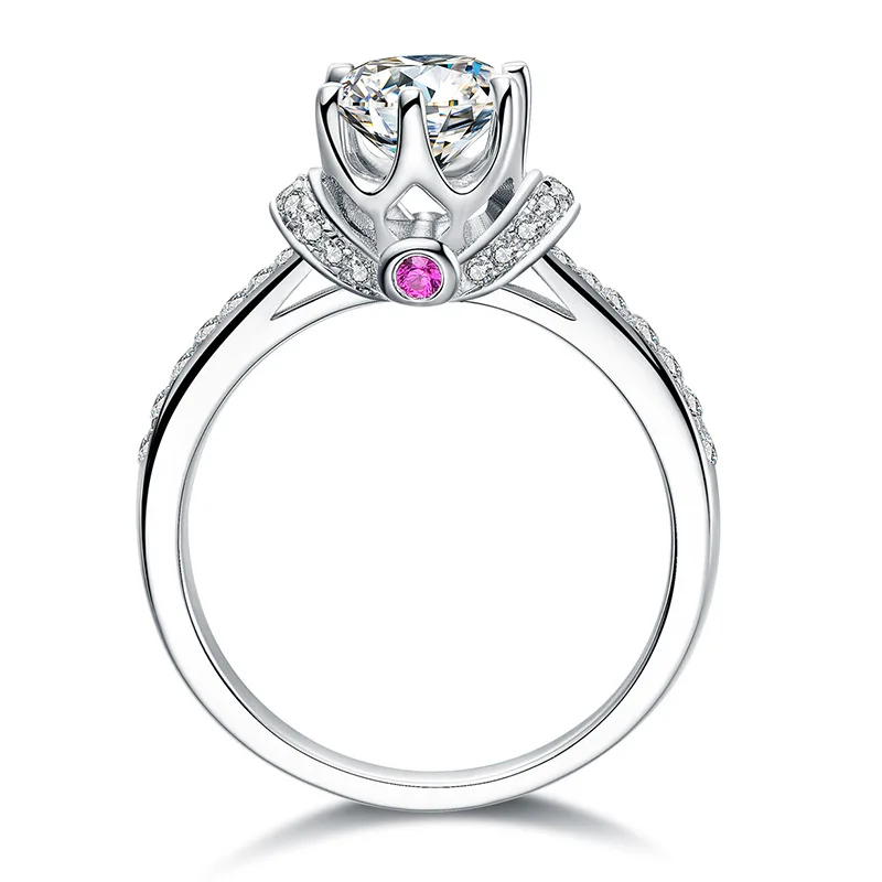Featured Flower Red Dot 925 Sterling Silver Women Rings Engagement Wedding Party Luxury Exquisite Elegance Charm Diamond Jewelry
Featured Flower Red Dot 925 Sterling Silver Women Rings Engagement Wedding Party Luxury Exquisite Elegance Charm Diamond Jewelry