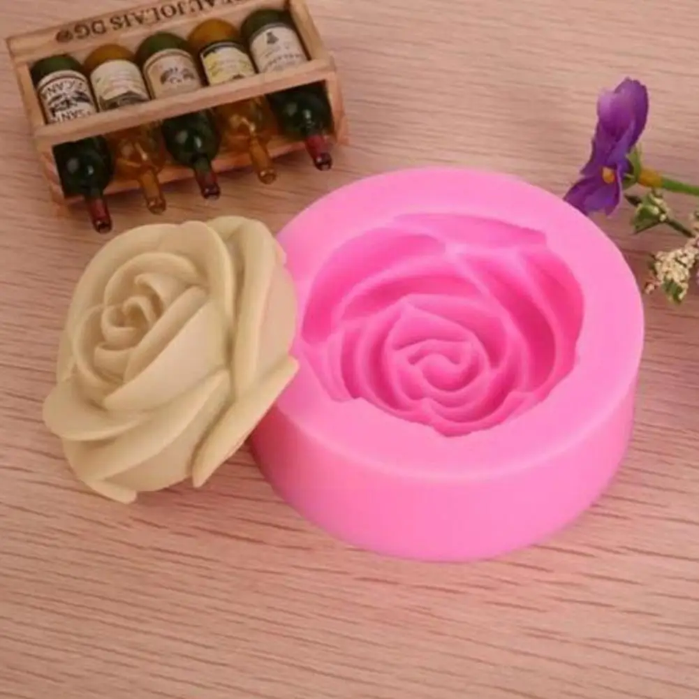 1PC 2PCS DIY Cake Fondant Decoration 3D Rose Flower Soap Form Soap Mold Silicone Shape Handmade Chocolate Mold Making Cake X7J2
1PC 2PCS DIY Cake Fondant Decoration 3D Rose Flower Soap Form Soap Mold Silicone Shape Handmade Chocolate Mold Making Cake X7J2